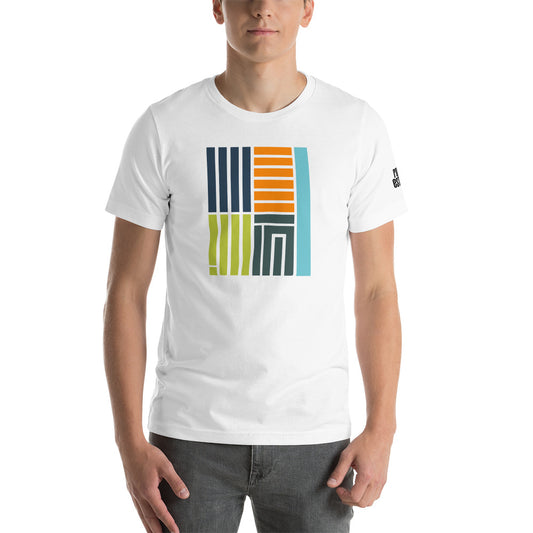 Rancho Estates Neighborhood Map Short-Sleeve Unisex T-Shirt